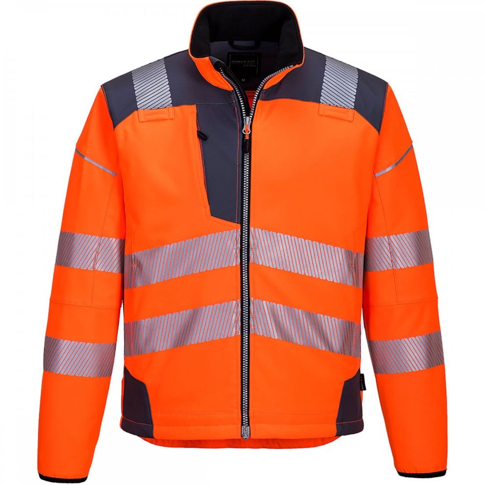 T402 PW3 Hi-Vis Softshell Jacket