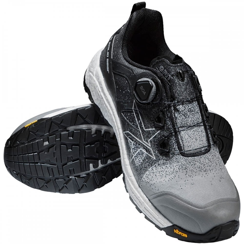 Solid Gear BOA® Lace System SG80010 Grit S3 Shoe UK10 - EU44 - US11 Grey *One Size Only - Outlet Store*