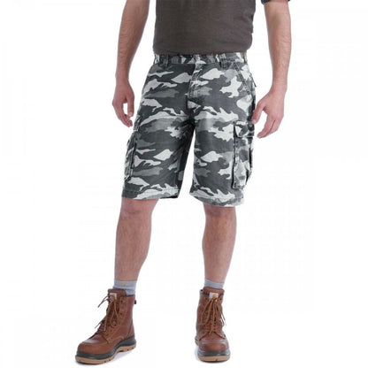 100279 Rugged Cargo Summer Camo Shorts - Snug fitted style