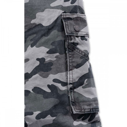 100279 Rugged Cargo Summer Camo Shorts - Snug fitted style