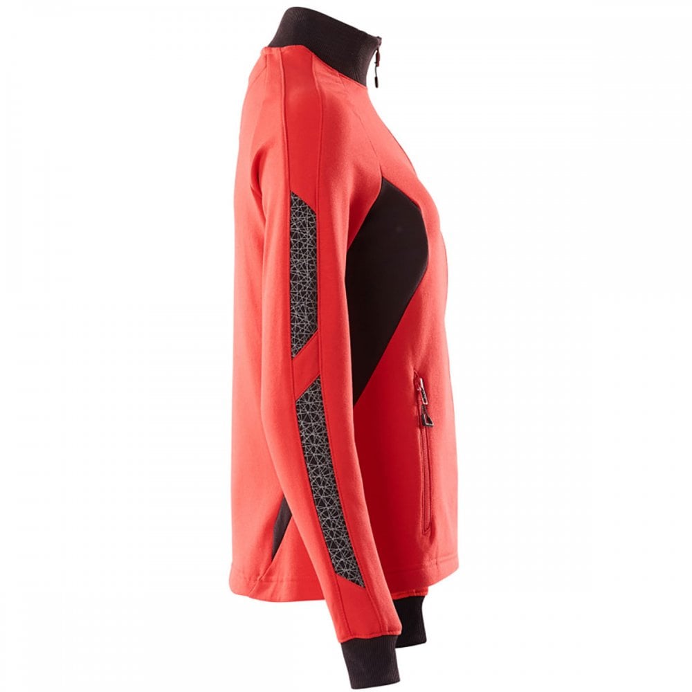 18494 Womens Accelerate Sweatshirt with zipper