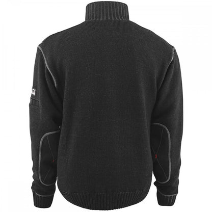 50354 Naxos Frontline Knitted Jumper With Half Zip