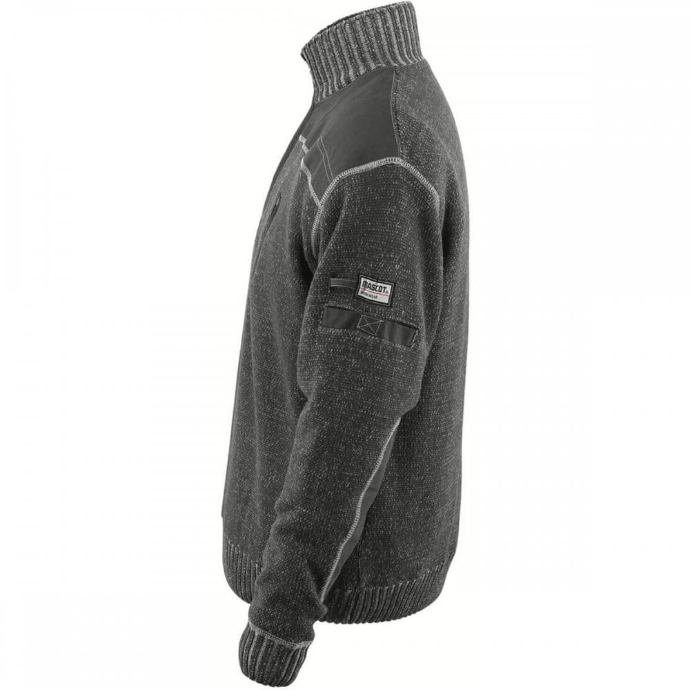 50354 Naxos Frontline Knitted Jumper With Half Zip