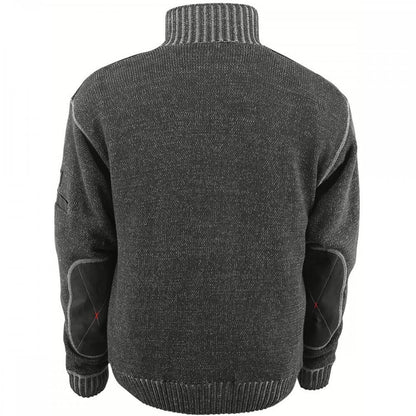50354 Naxos Frontline Knitted Jumper With Half Zip