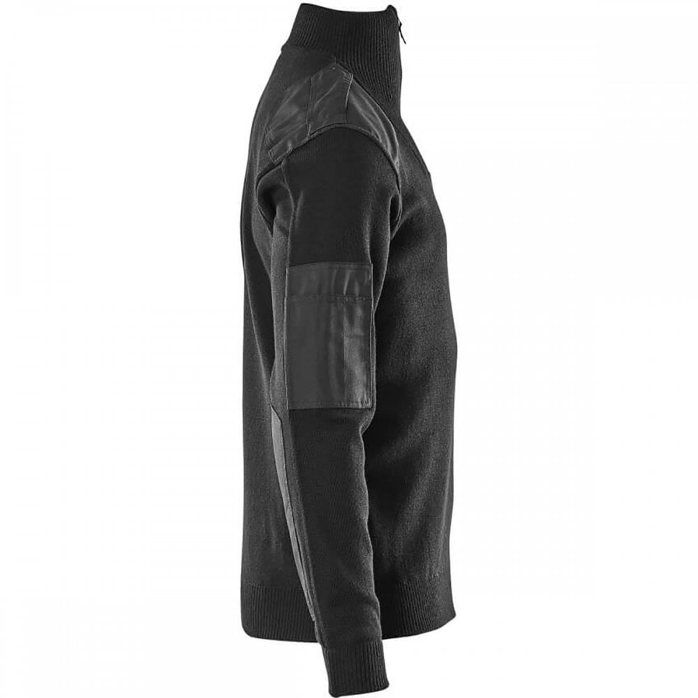 17205 Nanterre Frontline Knitted Jumper With Half Zip