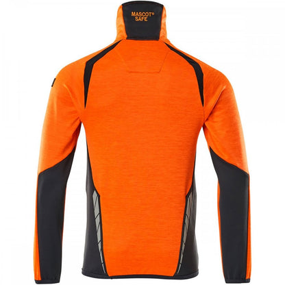 19303 Accelerate Safe Fleece Jumper with half zip