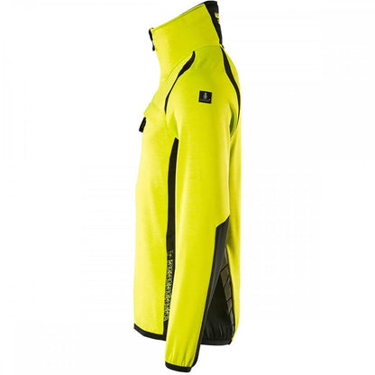 19303 Accelerate Safe Fleece Jumper with half zip