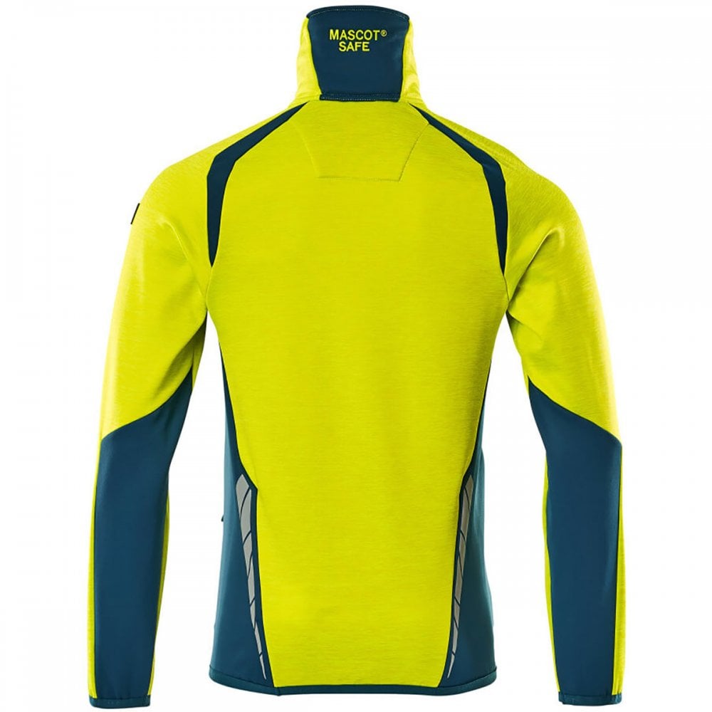19303 Accelerate Safe Fleece Jumper with half zip