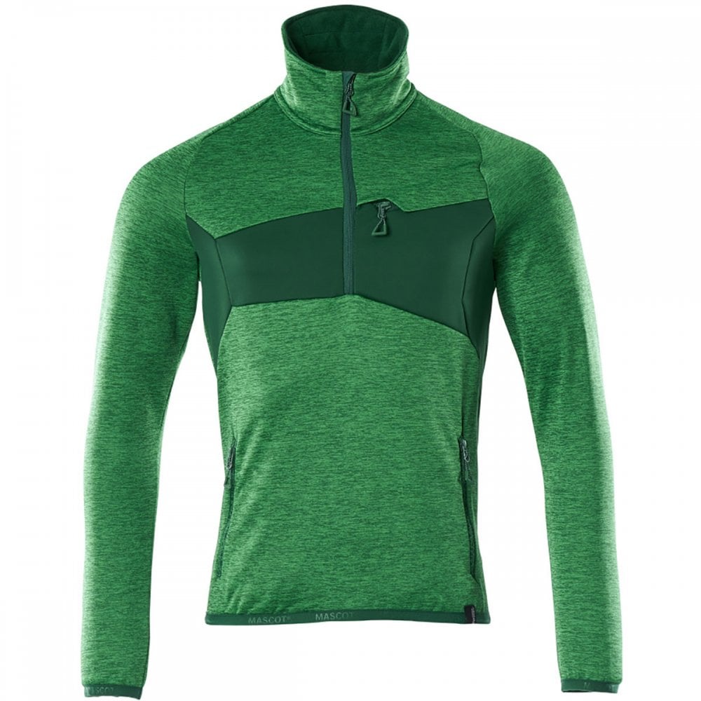 18003 Half Zip Accelerate Fleece Jumper with STRETCH