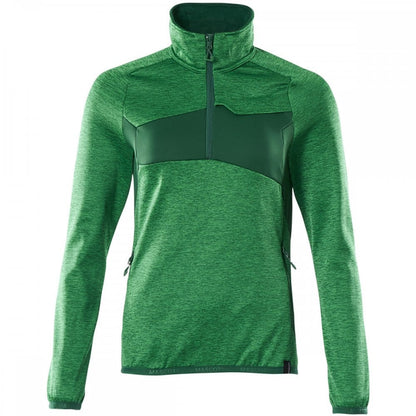 18053 Womens Accelerate Fleece Jumper with half zip