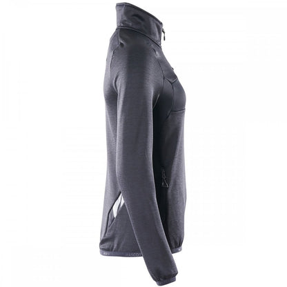 18053 Womens Accelerate Fleece Jumper with half zip
