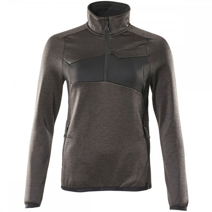 18053 Womens Accelerate Fleece Jumper with half zip