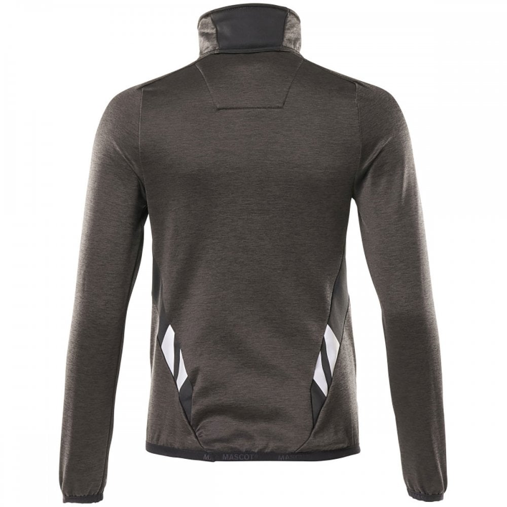 18053 Womens Accelerate Fleece Jumper with half zip