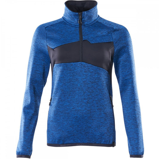 18053 Womens Accelerate Fleece Jumper with half zip