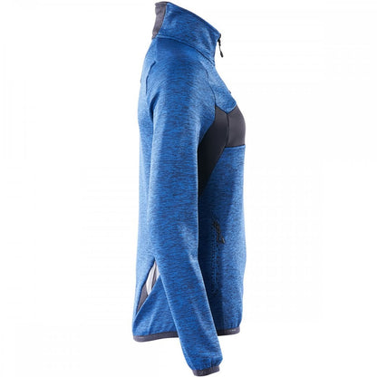 18053 Womens Accelerate Fleece Jumper with half zip