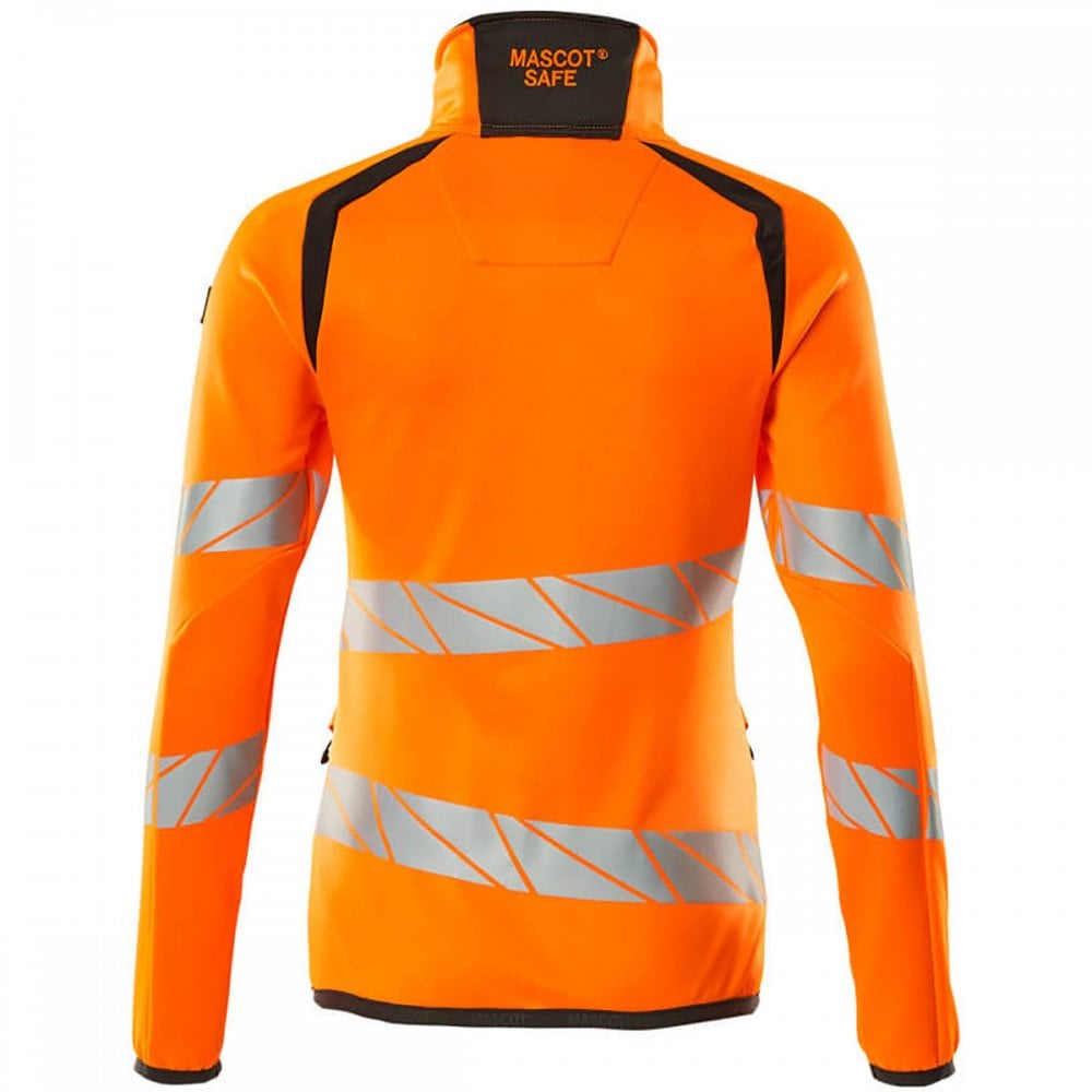 19153 Womens Accelerate Safe Fleece Jumper with zipper