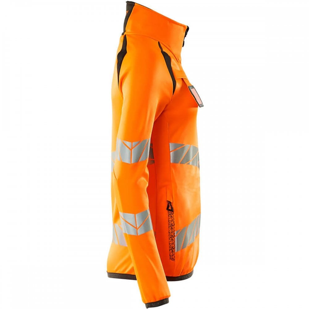 19153 Womens Accelerate Safe Fleece Jumper with zipper