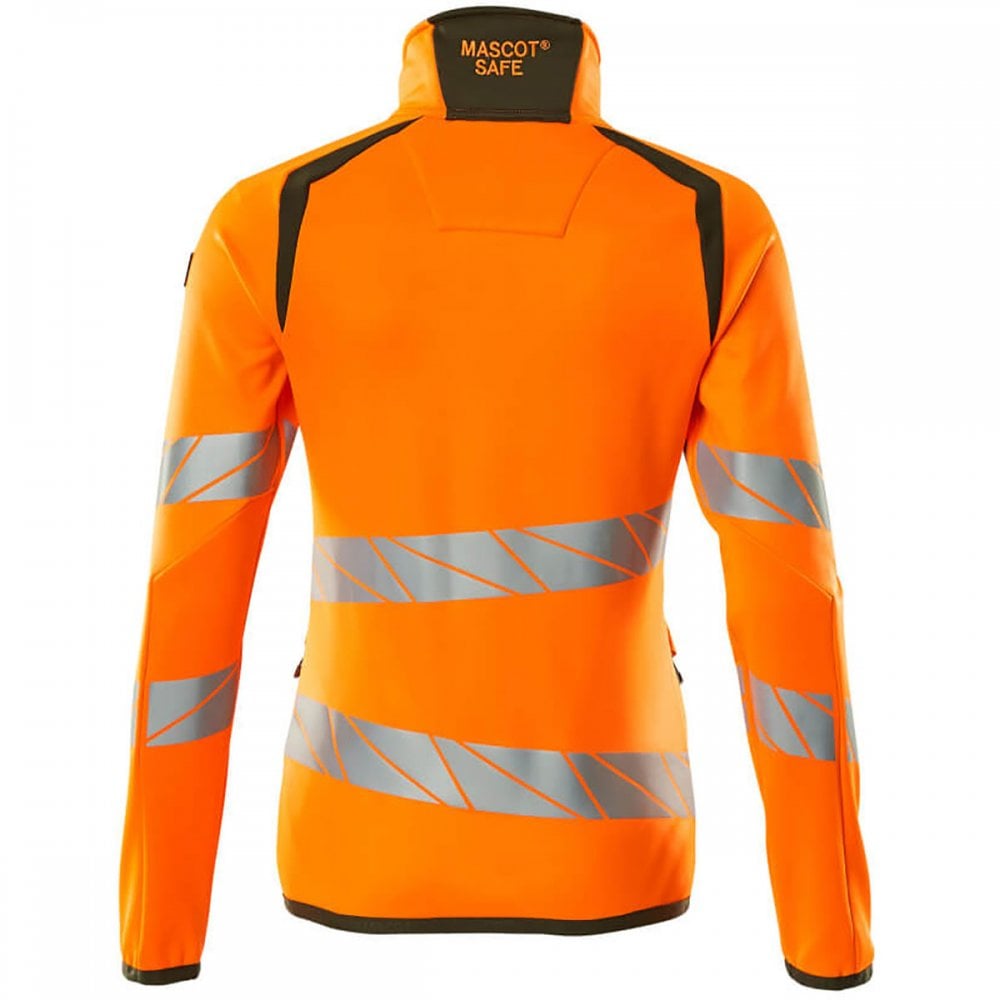 19153 Womens Accelerate Safe Fleece Jumper with zipper