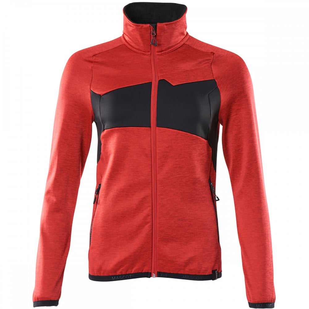18153 Womens Accelerate Fleece Jumper with zipper