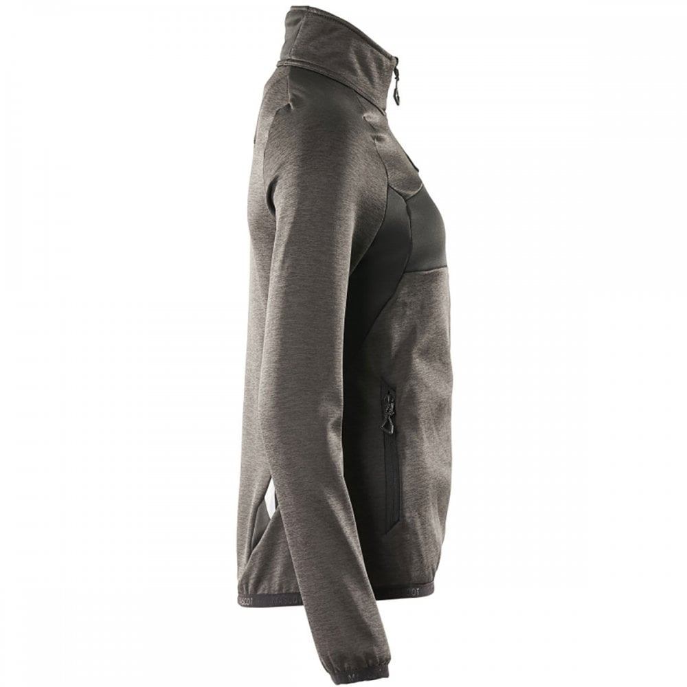 18153 Womens Accelerate Fleece Jumper with zipper