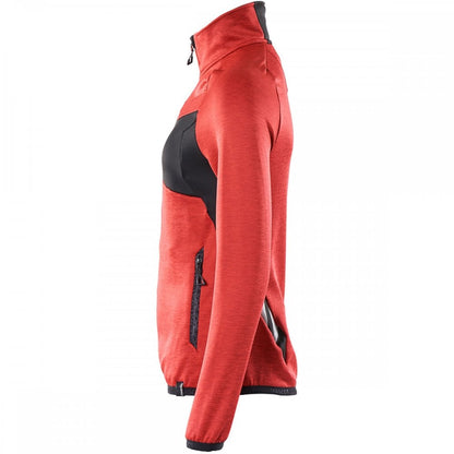 18153 Womens Accelerate Fleece Jumper with zipper