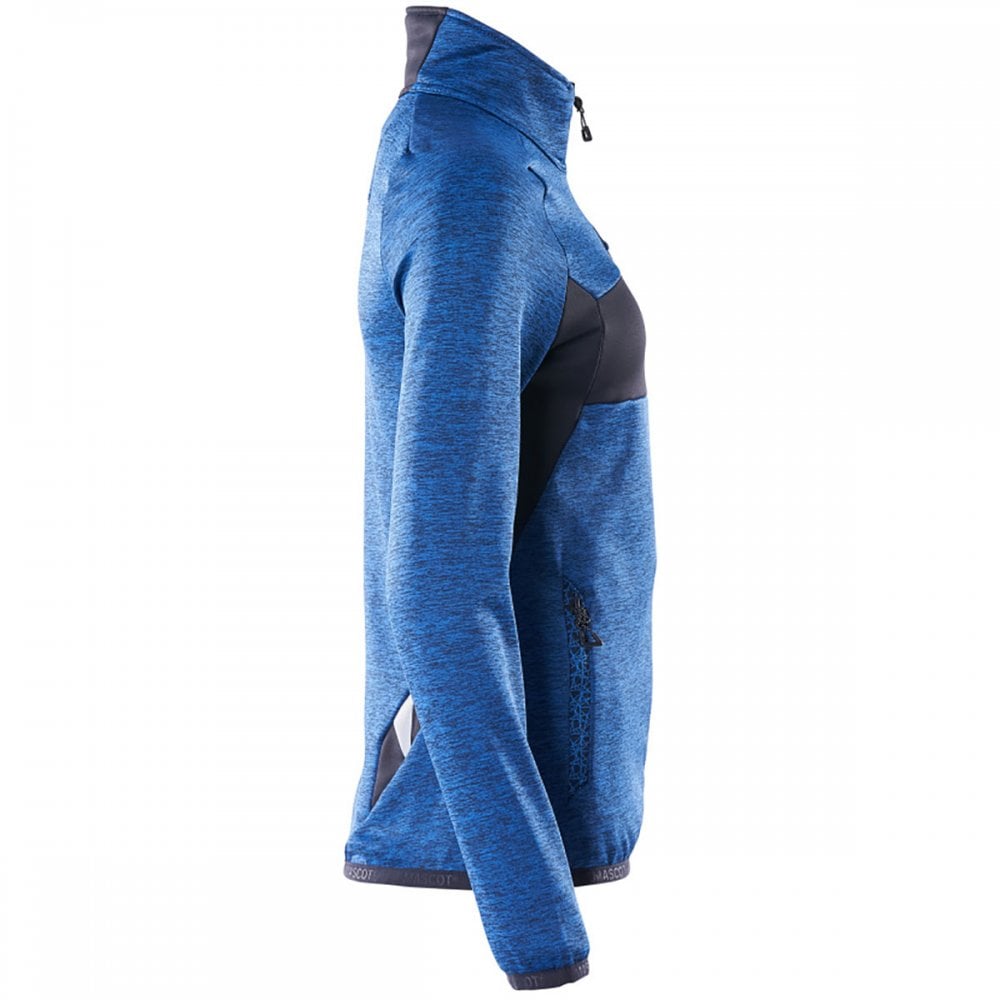 18153 Womens Accelerate Fleece Jumper with zipper