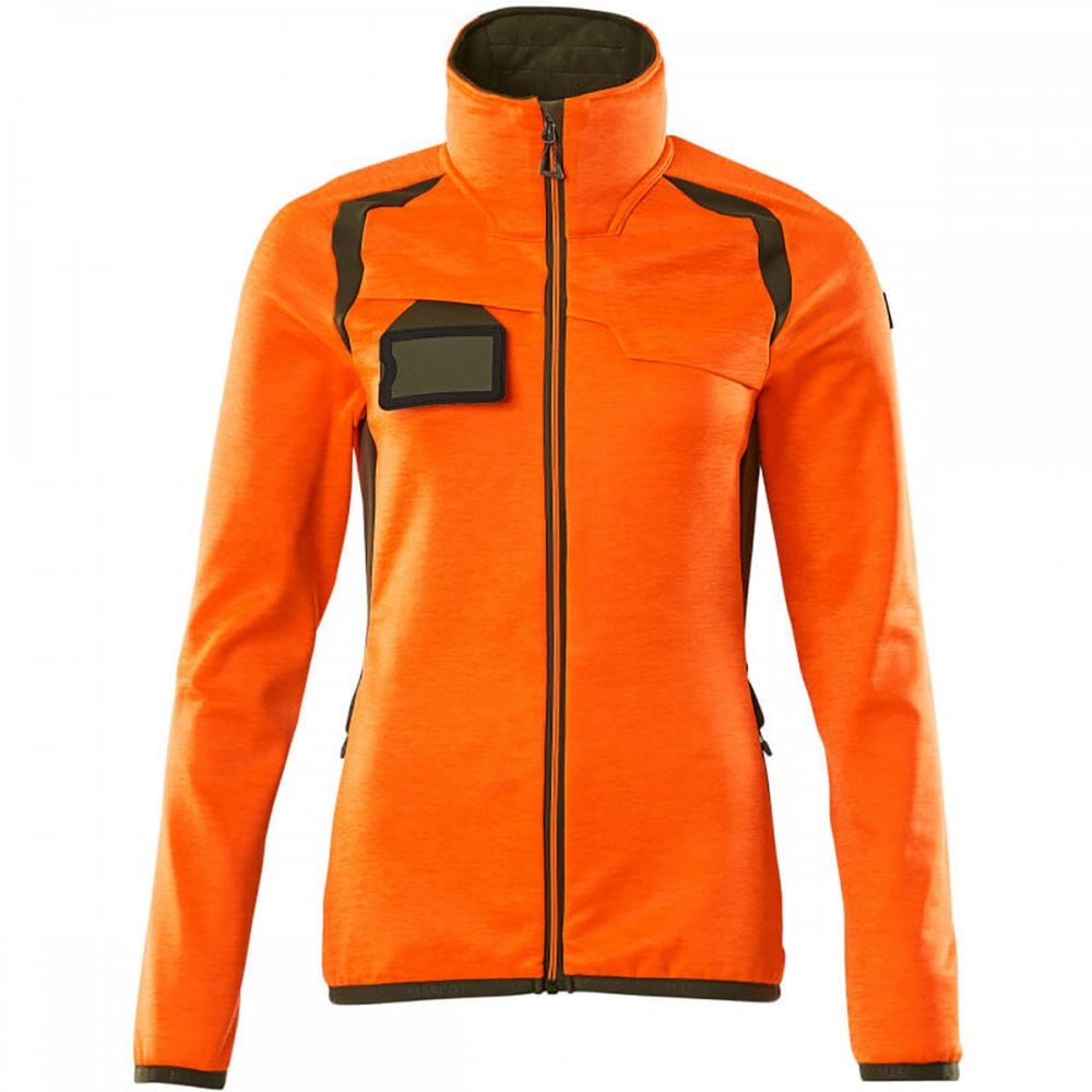 19453 Womens Accelerate Safe Fleece Jumper with zipper