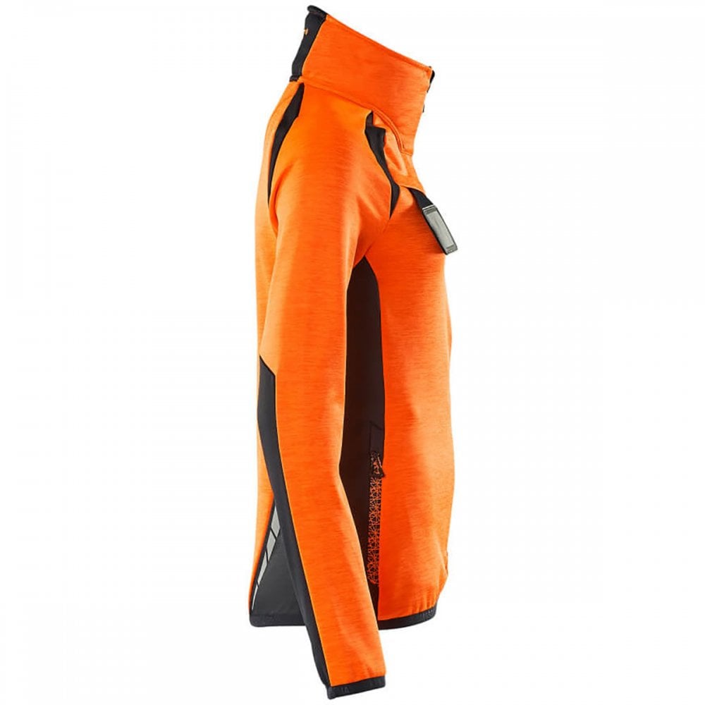 19453 Womens Accelerate Safe Fleece Jumper with zipper