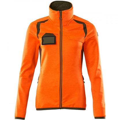 19453 Womens Accelerate Safe Fleece Jumper with zipper