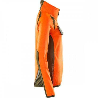 19453 Womens Accelerate Safe Fleece Jumper with zipper