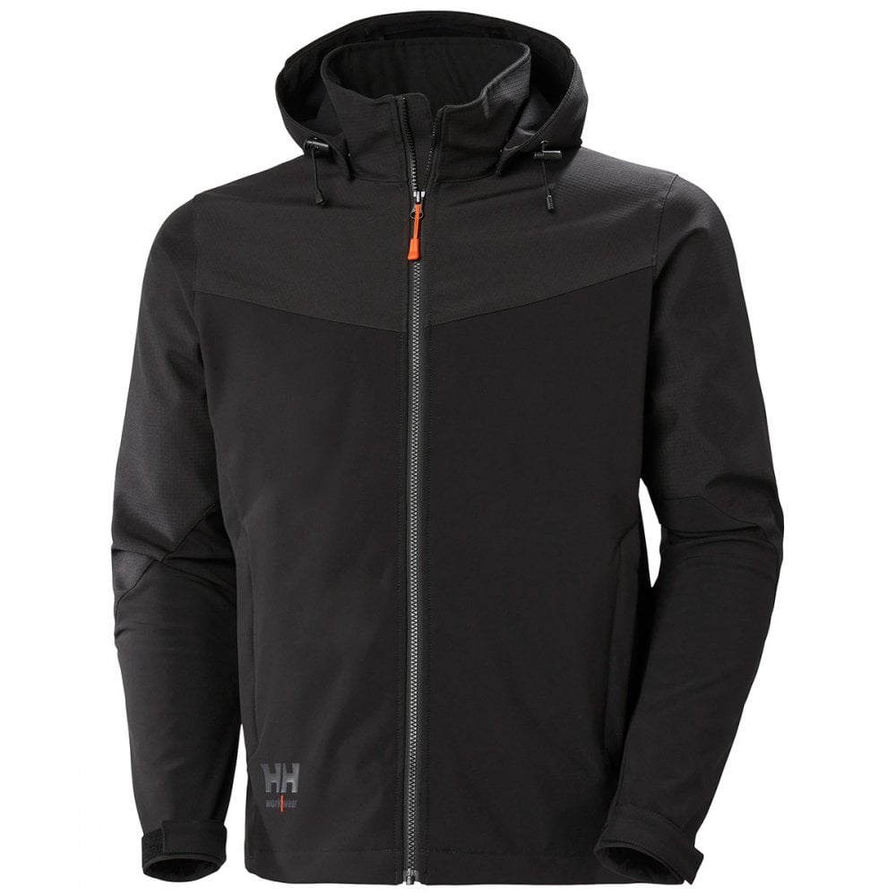 74290 Oxford Hooded Softshell Jacket