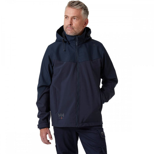 74290 Oxford Hooded Softshell Jacket