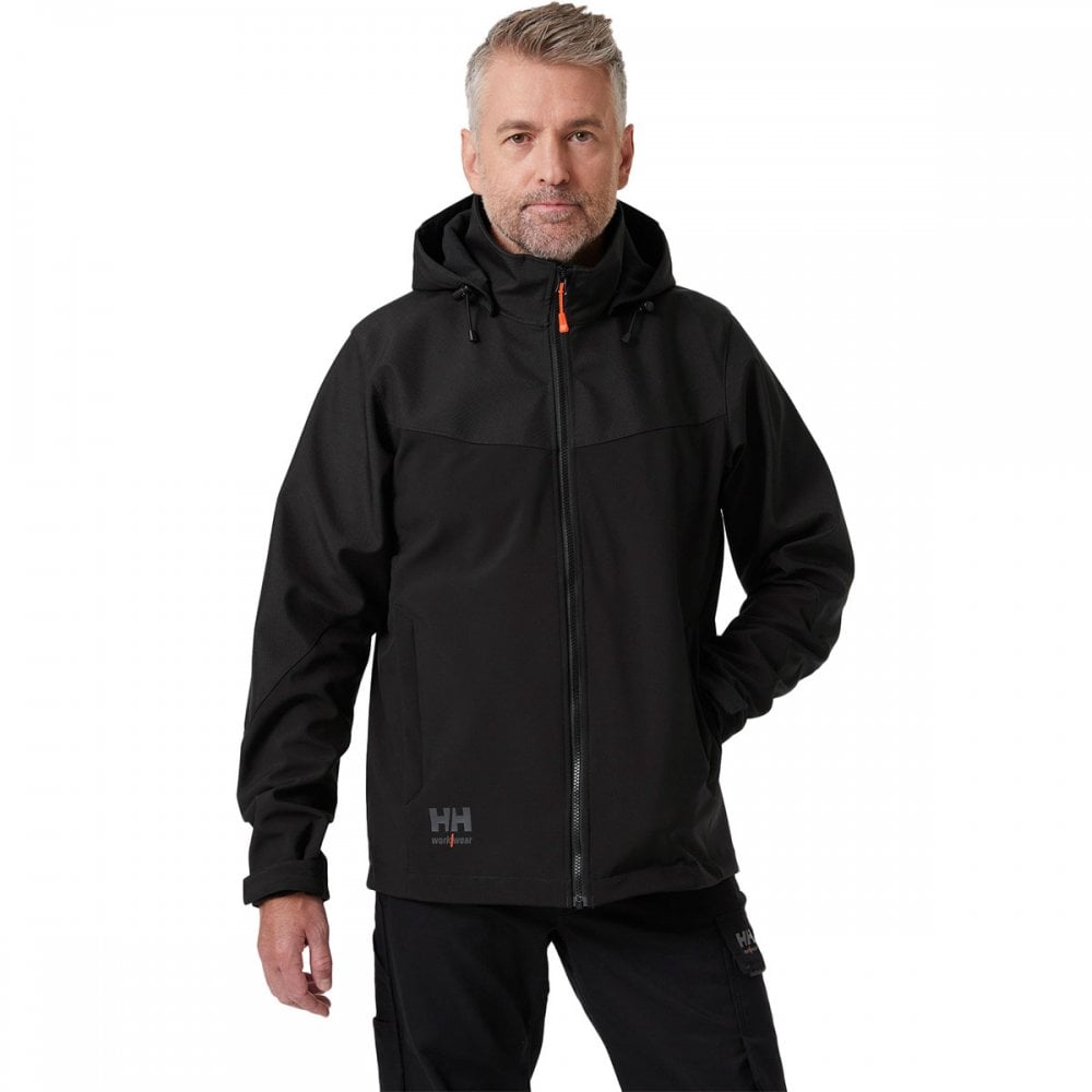 74290 Oxford Hooded Softshell Jacket