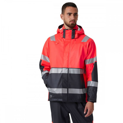 70295 Alna 2.0 Hi Vis Waterproof Rain Jacket