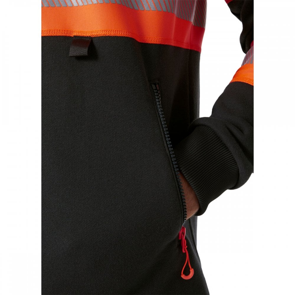 79274 ICU Hi Vis Zip Sweatshirt
