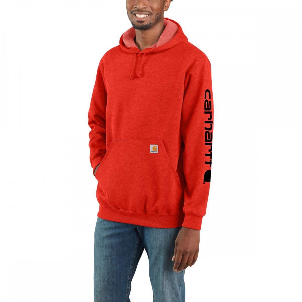 K288 Loose Fit Midweight Logo Sleeve Graphic Sweatshirt