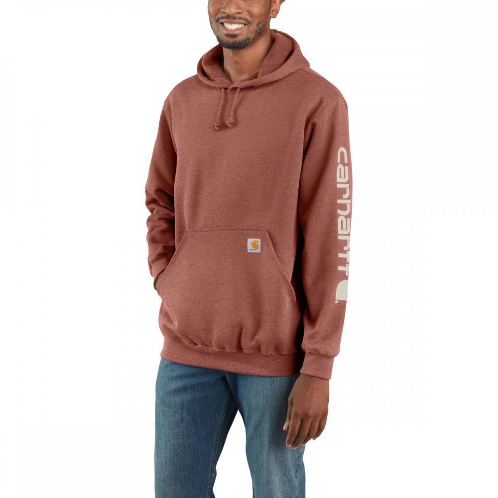 K288 Loose Fit Midweight Logo Sleeve Graphic Sweatshirt