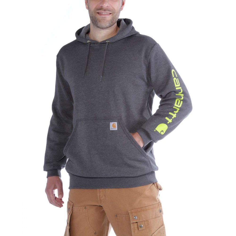 K288 Loose Fit Midweight Logo Sleeve Graphic Sweatshirt