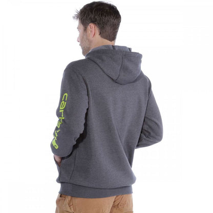 K288 Loose Fit Midweight Logo Sleeve Graphic Sweatshirt