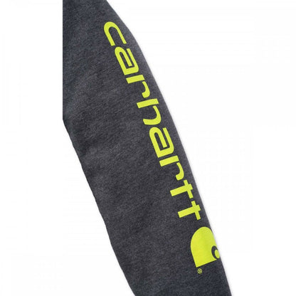 K288 Loose Fit Midweight Logo Sleeve Graphic Sweatshirt