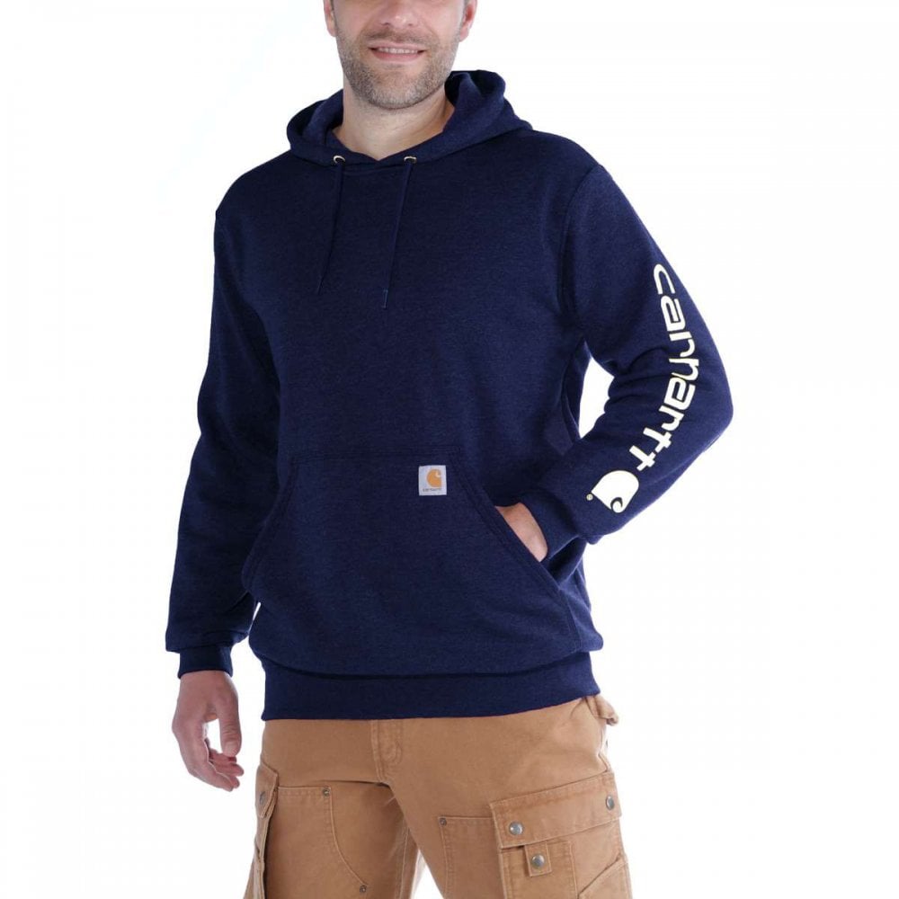 K288 Loose Fit Midweight Logo Sleeve Graphic Sweatshirt