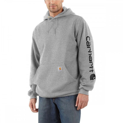 K288 Loose Fit Midweight Logo Sleeve Graphic Sweatshirt
