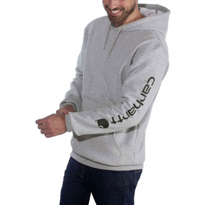 K288 Loose Fit Midweight Logo Sleeve Graphic Sweatshirt