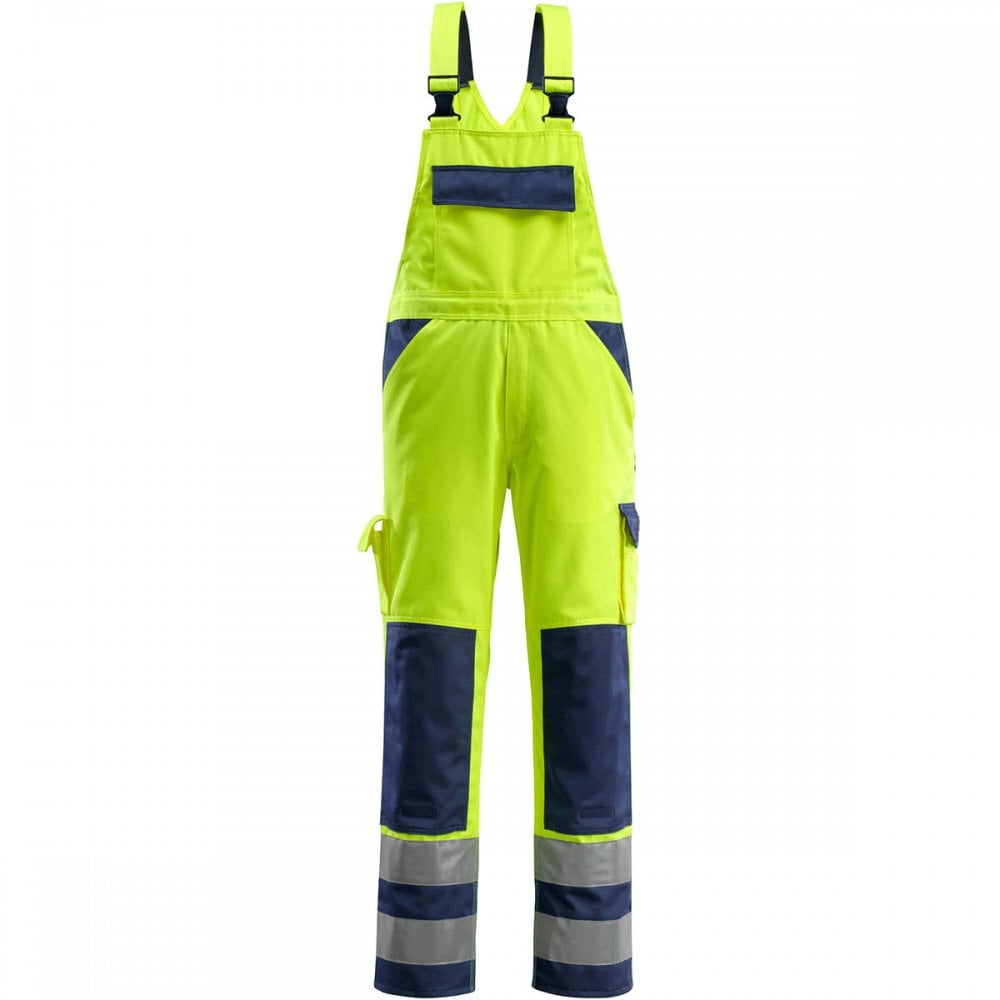 07169 Barras Safe Compete Bib & Brace With Kneepad Pockets