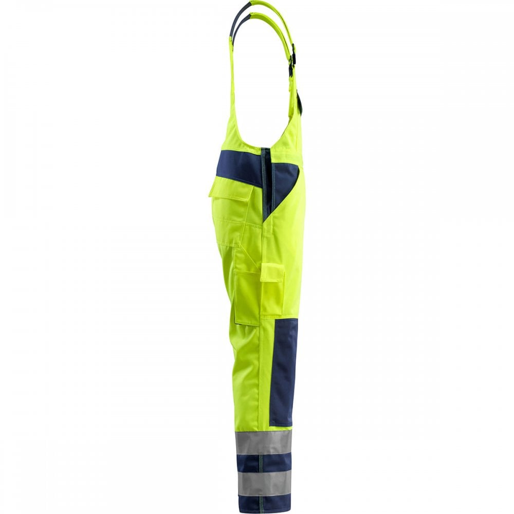 07169 Barras Safe Compete Bib & Brace With Kneepad Pockets