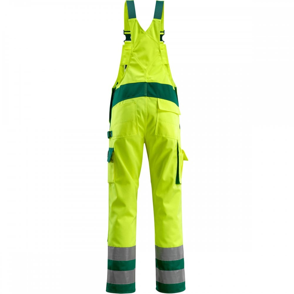 07169 Barras Safe Compete Bib & Brace With Kneepad Pockets