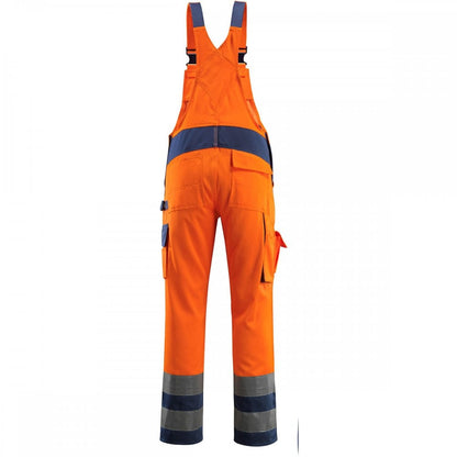 07169 Safe Compete Bib & Brace with kneepad pockets