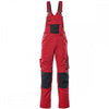 12169 Augsburg Unique Bib & Brace With Kneepad Pockets
