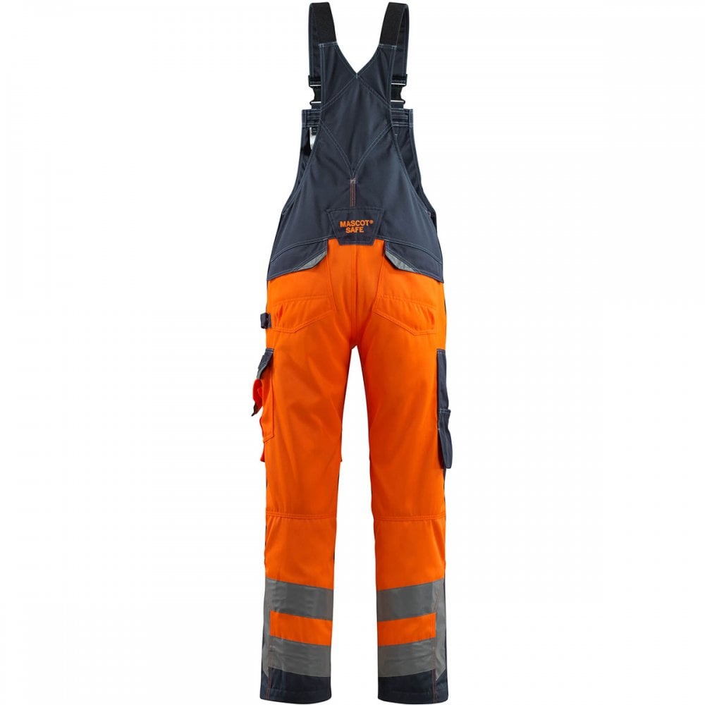 15569 Newcastle Safe Supreme Bib & Brace With Kneepad Pockets