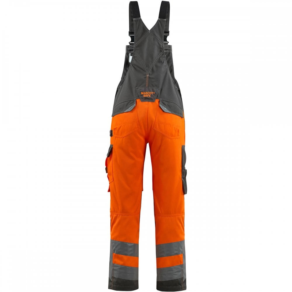 15569 Newcastle Safe Supreme Bib & Brace With Kneepad Pockets